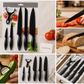 6-Piece Premium Stainless Steel Knife & Peeler Set | Effortless Kitchen Cutting & Prep Kit