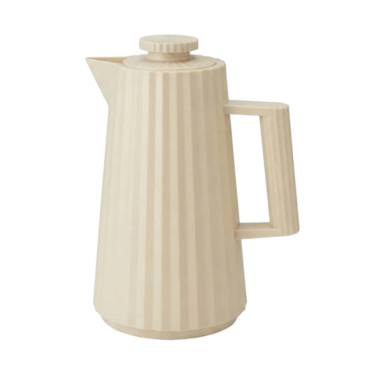 Danny Home Premium 1L Mocha Thermal Vacuum Jug for Elegant Hot & Cold Beverage Serving