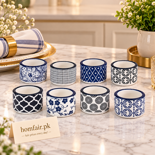 Danny Home Elegant Ceramic Candle Holder – Premium Decorative Accent for Warm Ambient Home Décor