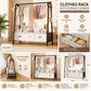 Premium Clothes Rack with Storage Drawer Multifunctional Garment Organizer