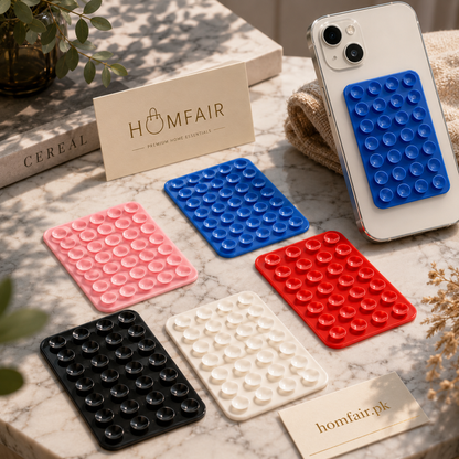 Premium Silicone Phone Suction Mount Pad