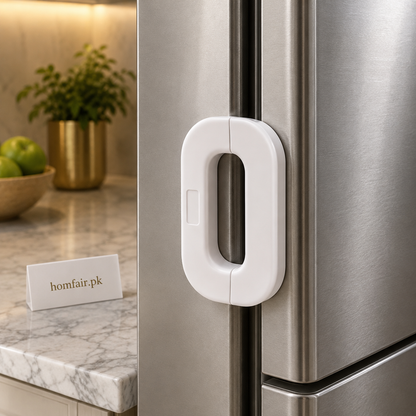 Premium Refrigerator Door Handle Safety Lock Child Proof Fridge Lock