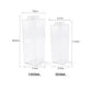 Transparent Milk Bottle Portable Acrylic Juice and Detox Water Bottle