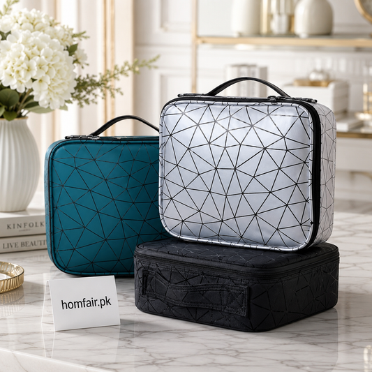 Portable Makeup Organizer Travel Case Waterproof Cosmetic Storage Bag