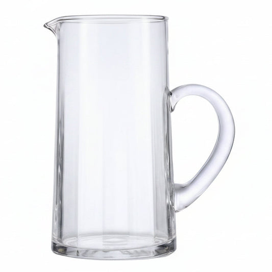 Danny Home Premium Glass Water Jug 1280ml for Elegant Everyday Dining & Entertaining