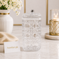 Premium Crystal Glass Storage Canister with Lid
