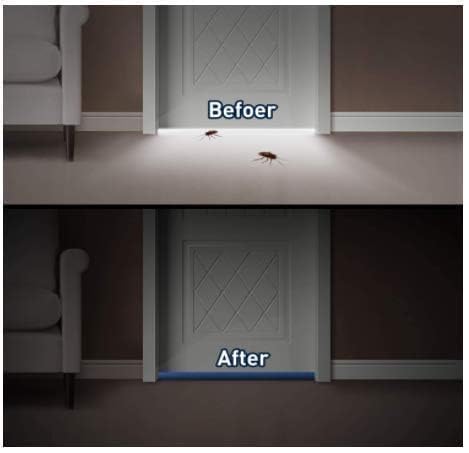 Door Draft Stopper Under Door Noise & Dust Blocker