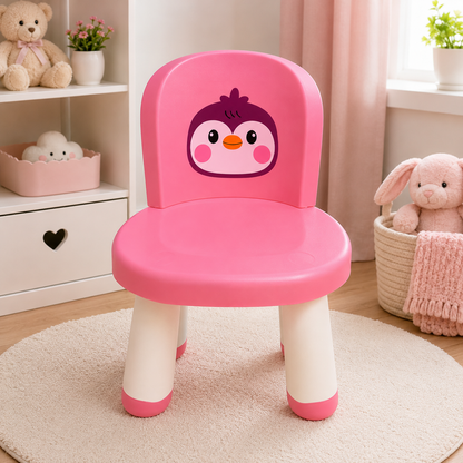 Premium Kids Cartoon Plastic Chair
