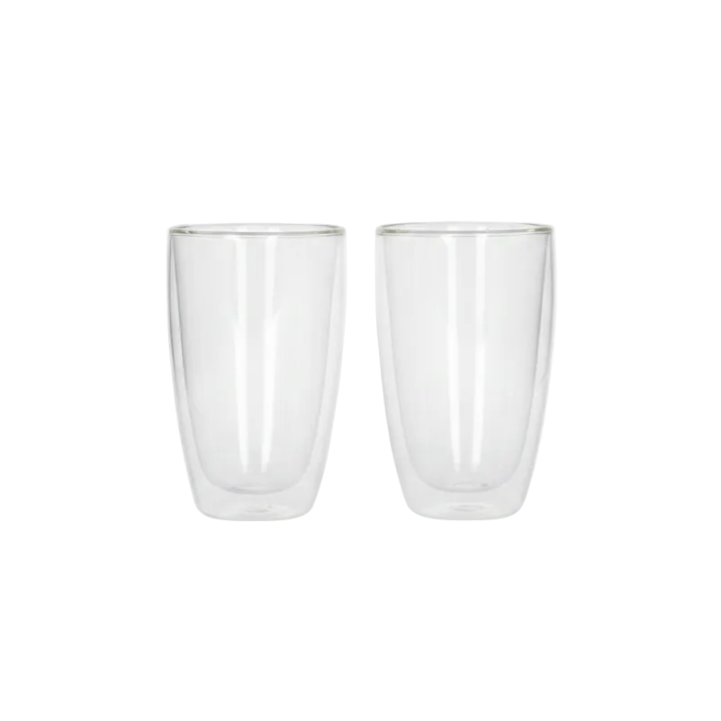 2-Piece Double Wall GlassSet 400ml – Premium Elegant Drinkware