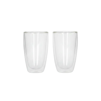 2-Piece Double Wall GlassSet 400ml – Premium Elegant Drinkware