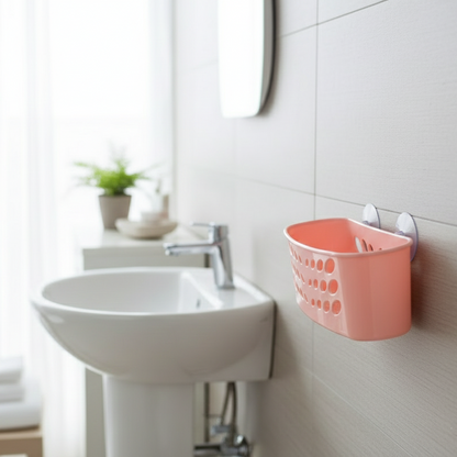 Limon Suction Cup Hanging Storage Basket