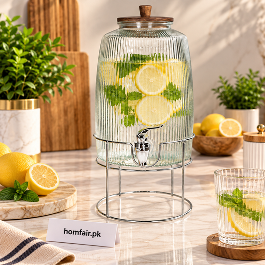 Danny Home Luxury Drinks Dispenser – 6L Premium Multi-Compartment Beverage Serving Station for Parties