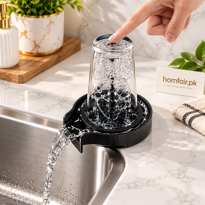 Smart High-Pressure Cup Washer Faucet Attachment for Kitchen Sinks