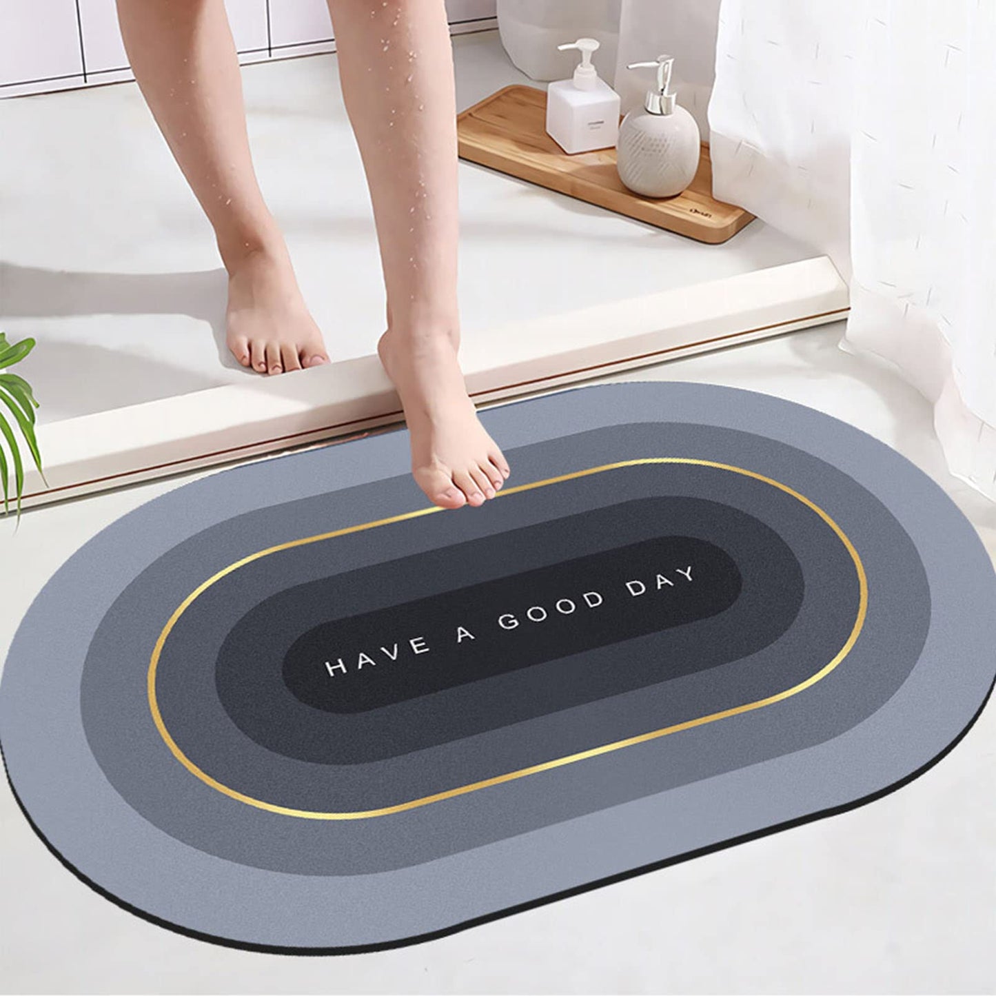Have a Good Day Mat for Home Entrance Non-Slip Door Mat for Indoor & Outdoor Use