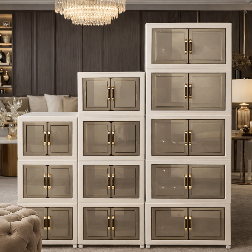 Heavy Duty Folding Wardrobe – Multi Storage Locker