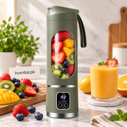 450ml Rechargeable Blender Cup with Three Timed Blending Cycles