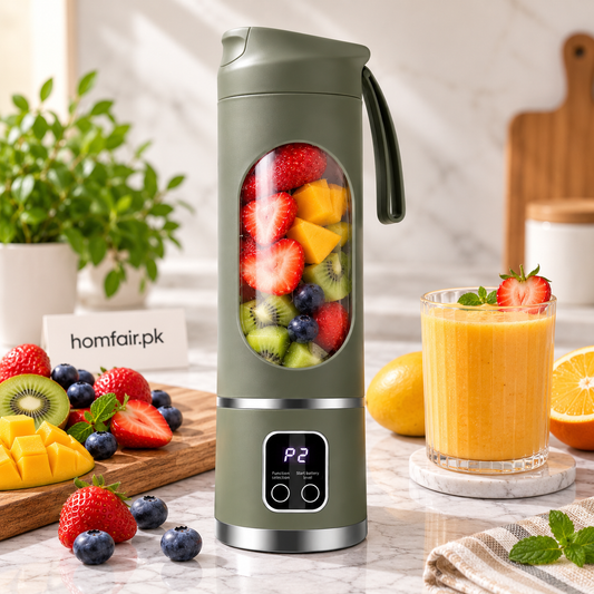 450ml Rechargeable Blender Cup with Three Timed Blending Cycles