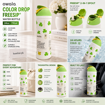 Owala Color Drop Insulated Water Bottle – 24oz