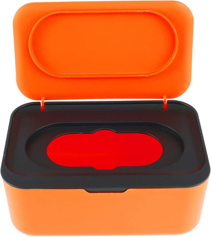 Premium Flip-Top Tissue Box Holder – Portable Tissue Storage Box with Secure Lid