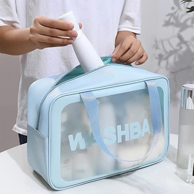 Wash Bag Travel Makeup Brush & Cosmetic Organizer Bag