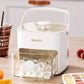48-Cube Ice Maker with Easy Press Cap Tray Mould