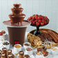 Electric Chocolate Fountain Machine Hot Chocolate Melting Dispenser