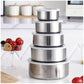 5 pcs Stainless Steel Bowl set