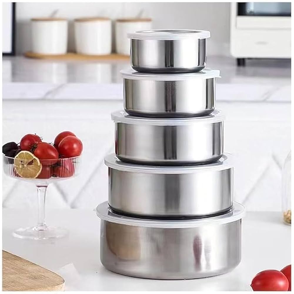 5 pcs Stainless Steel Bowl set
