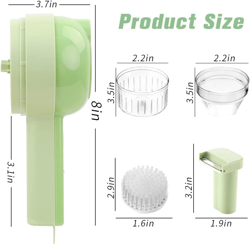 4 in 1 Rechargeable Multifunctional Chopper