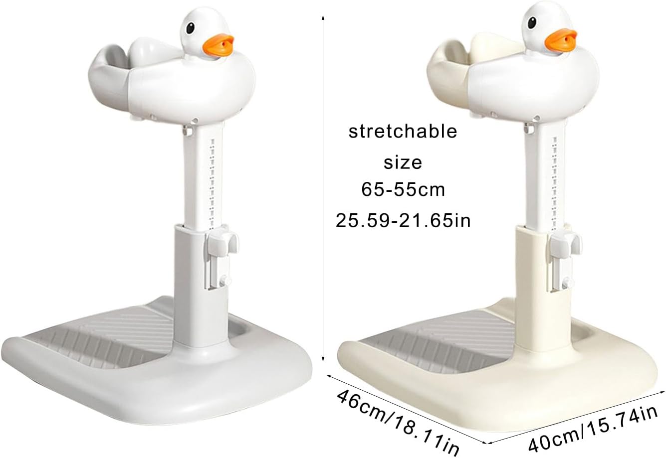 Cute Duck Baby Bath Water Thermometer Stand | Safe Bath Temperature Tester for Infants & Toddlers – Homfair.pk
