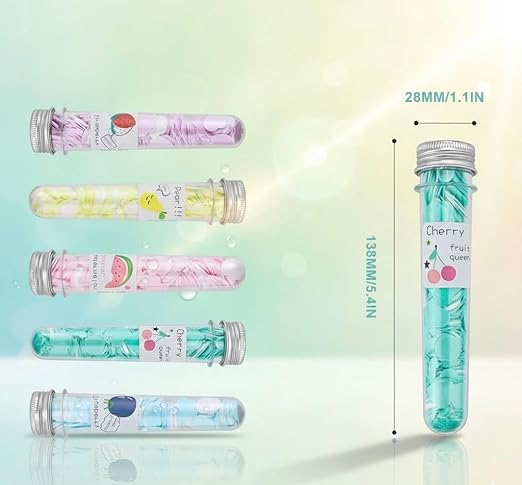 Flower Soap Tube Travel Paper Soap Sheets