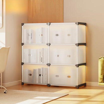 Premium Foldable Dustproof Storage Cabinet Rack