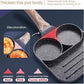 Nonstick Portion Frying Pan Multi Section Egg & Breakfast Pan