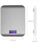 Premium Stainless Steel Digital Kitchen Scale 5kg Capacity Ultra Slim Design