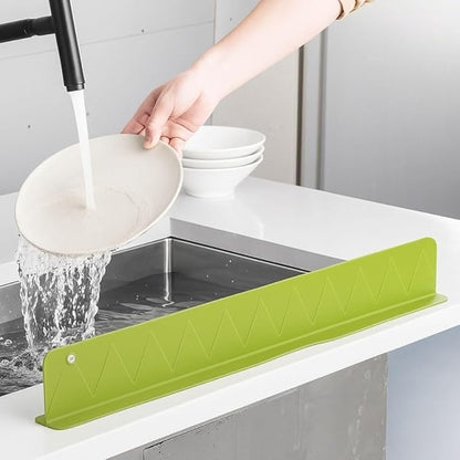 Luxury Suction Sink Water Blocking Plate | Kitchen Sink Splash Guard