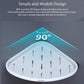 ECOCO No-Drill Corner Shower Caddy – Modern Waterproof Wall Organizer