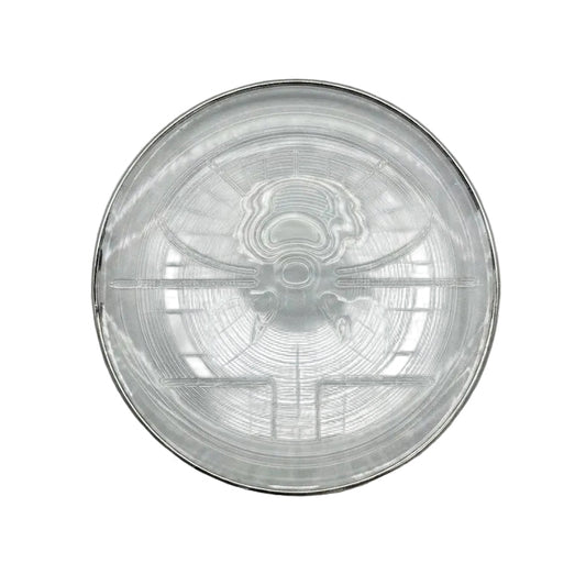 Danny Home Modern 13-Inch Glass Serving Plate – Elegant Premium Tableware for Dining & Entertaining
