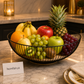 Metal Wire Fruit Basket – Modern Kitchen Fruit Bowl