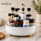 Luxury Rotating Tray for Kitchen & Vanity | 360° Organizer