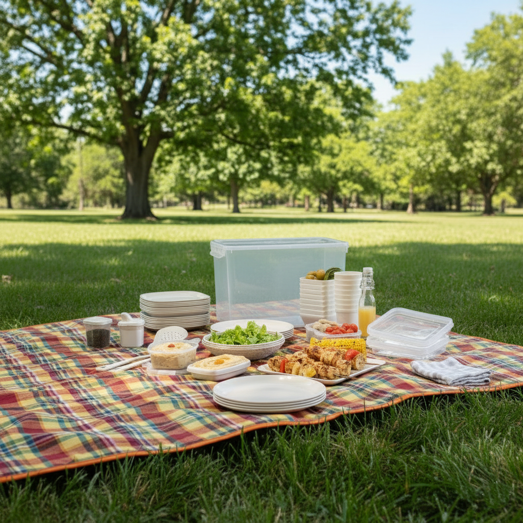 Limon Grand 85-Pcs Gathering & Picnic Set