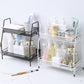 2 Layer Metal Stand Multi-Purpose Organizer