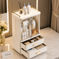 Luxury Dustproof Cosmetic Storage Organizer with Drawers & Transparent Doors