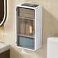 Multipurpose Bathroom Wall Cabinet With Tissue Holder