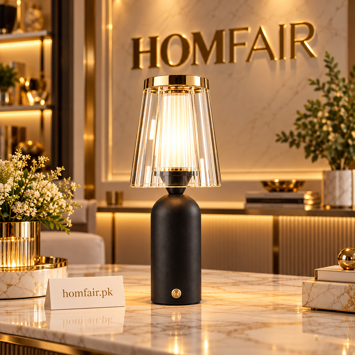Luxe Prism LED Table Lamp