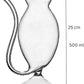 Melbify Cocktail Glass 340ML Unique Sipper for Stylish Cocktails