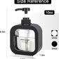 Premium Square Liquid Soap Dispenser Modern Refillable Pump Bottle