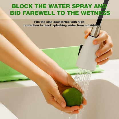 Luxury Suction Sink Water Blocking Plate | Kitchen Sink Splash Guard