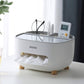 Ecoco Tissue Box Holder with Organizer Tray