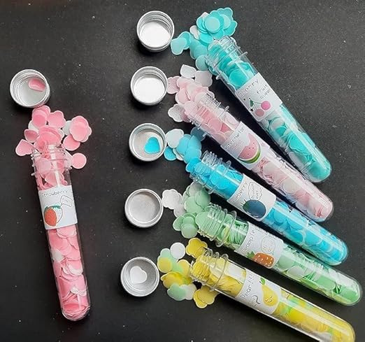 Flower Soap Tube Travel Paper Soap Sheets