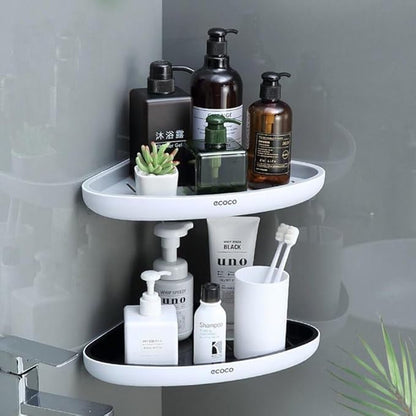 ECOCO No-Drill Corner Shower Caddy – Modern Waterproof Wall Organizer